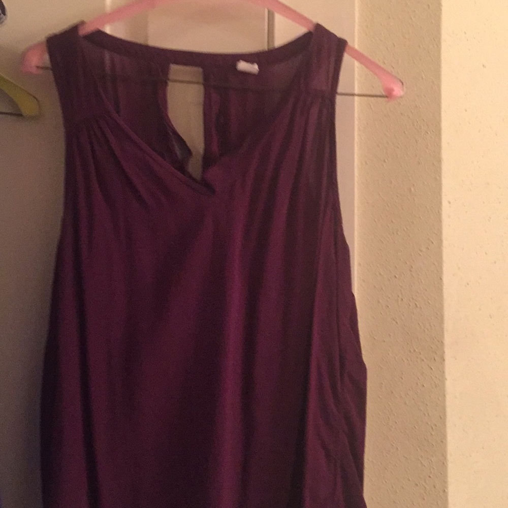 Old Navy Plum/Burgundy Tank
